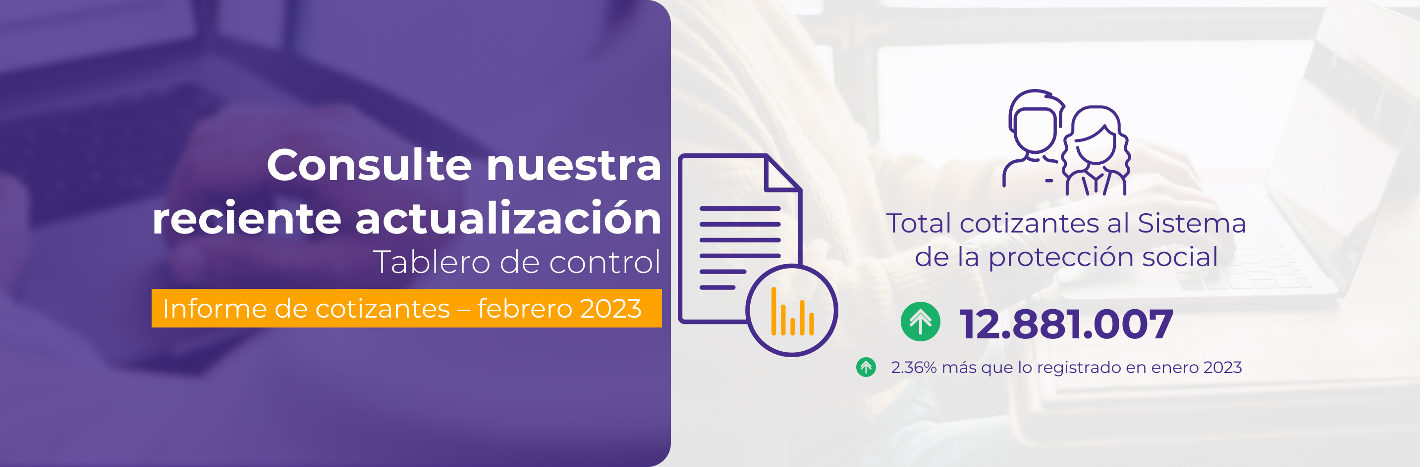 Tablero de control cotizantes 